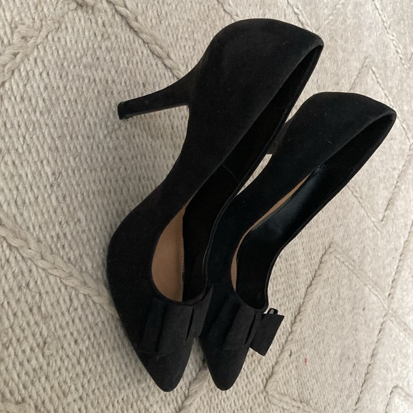 Elegant black suede stillettos - Picture 5 of 5